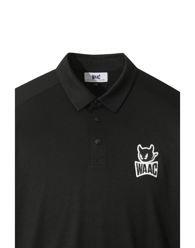 왁 [WAAC] [PLAYERS EDITION] Men WAACKY Polo WMTBA25600BKX 착용컷