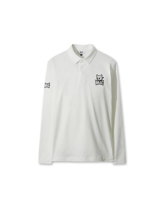 왁 [WAAC] [Exclusive][PLAYERS EDITION] Men Fleece Polo WMTBW25901IVX 착용컷
