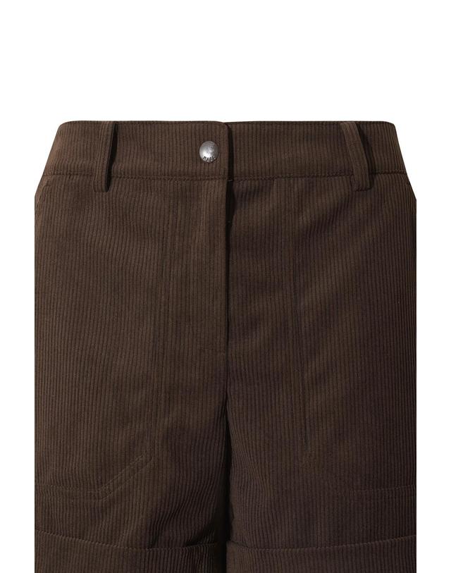 왁 [WAAC] Women Corduroy half pants WWPNW25713BRD 착용컷