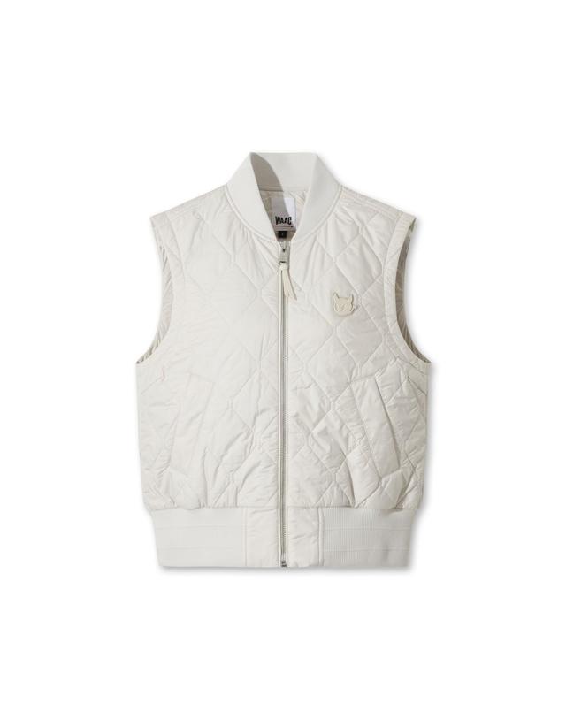왁 [WAAC] Women Wedge vest WWVAW25701IVX 착용컷