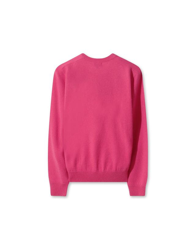 왁 [WAAC] [WTO] Women Cashmere Whole Garment Sweater WWWAW25730PIX 착용컷
