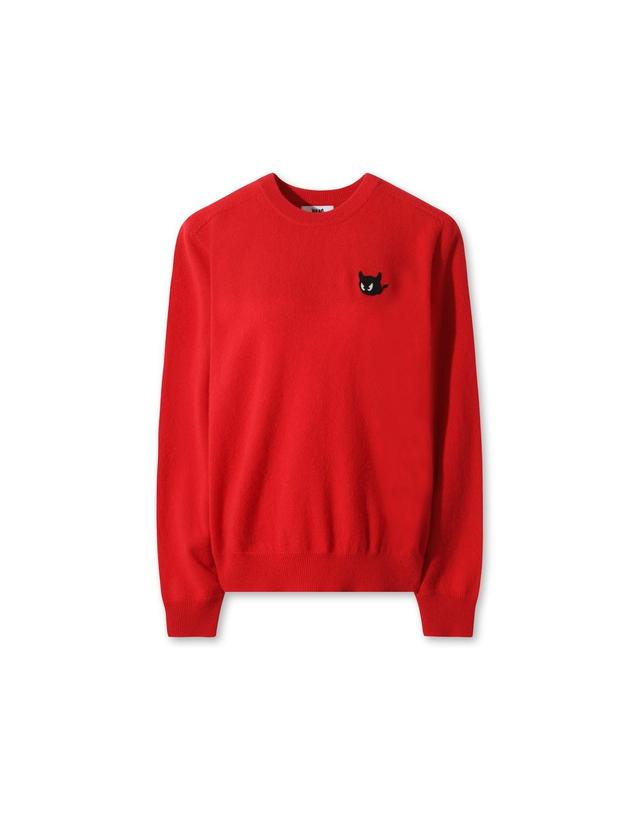 왁 [WAAC] [WTO] Women Cashmere Whole Garment Sweater WWWAW25730REX 착용컷