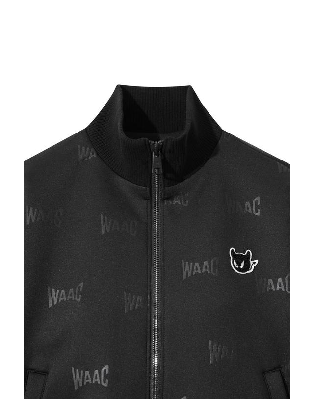 왁 [WAAC] [Exclusive] Women Jersey zip up jumper WWUAW25901BKX 착용컷