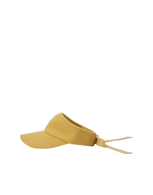 왁 [WAAC] Women Corduroy Sun Visor WGRCX25711YEX 착용컷