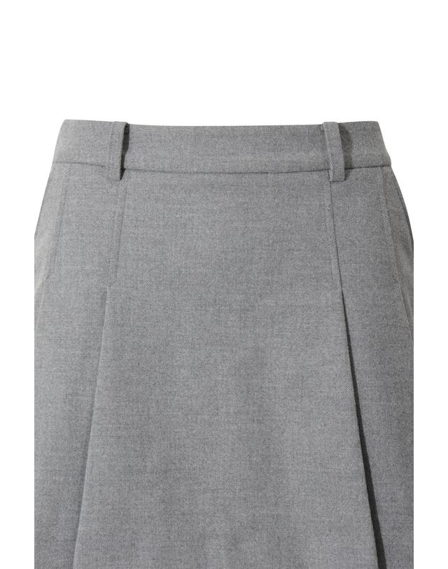 왁 [WAAC] Women Winter pleats skirt WWKCW25701GYX 착용컷