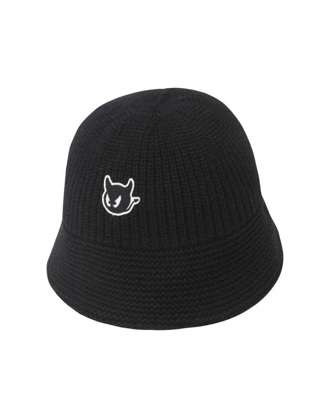 왁 [WAAC] Women Essential Knit Hat WGRCX25713BKX 착용컷