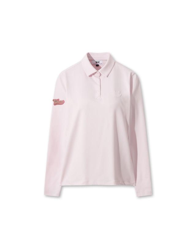 왁 [WAAC] Women Winter Essential Fleece Polo WWTBW25701PIL 착용컷