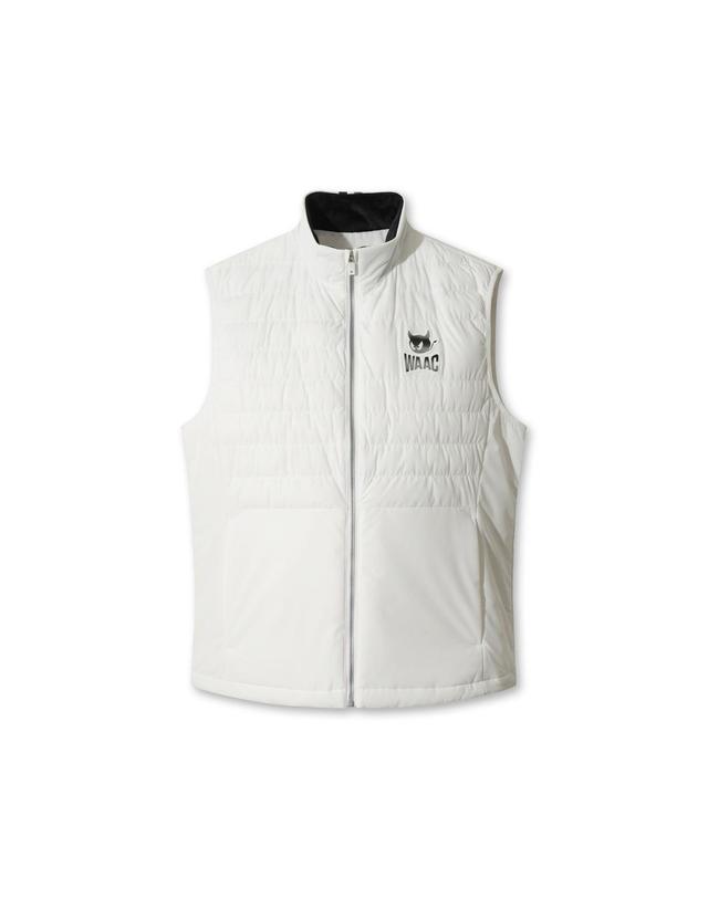 왁 [WAAC] Men TKR Padded Full Zip Vest WMVAW25700WHX 착용컷