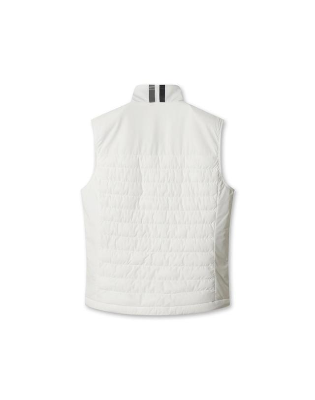 왁 [WAAC] Men TKR Padded Full Zip Vest WMVAW25700WHX 착용컷