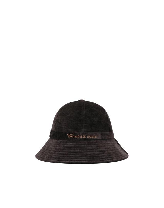 왁 [WAAC] Women Corduroy Bucket Hat WGRCX25714BRD 착용컷