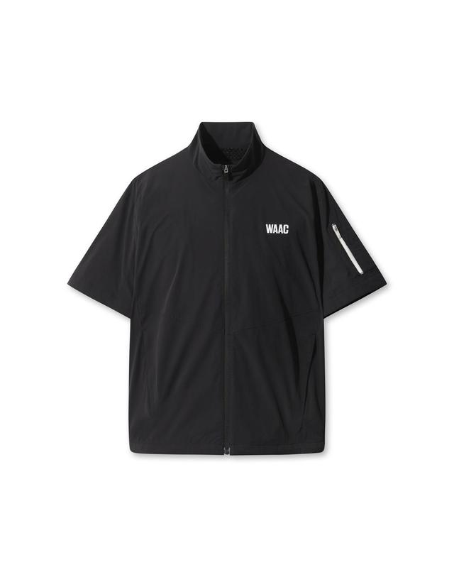 왁 [WAAC] Men Brushed Mesh Short Sleeves Vest WMVAW25701BKX 착용컷