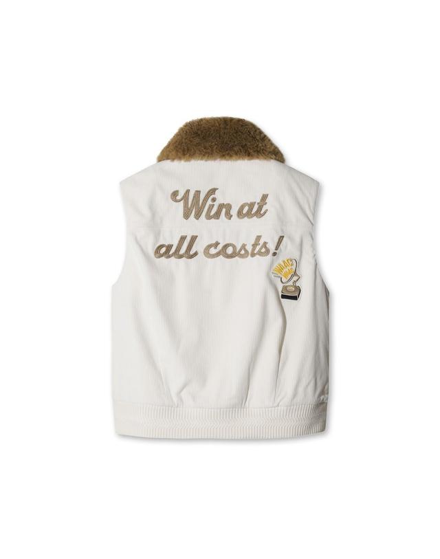 왁 [WAAC] Women Roy vest WWVAW25702IVX 착용컷