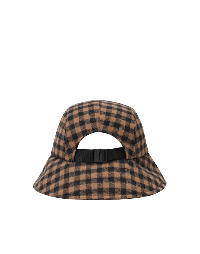 왁 [WAAC] Women Pattern Bucket Hat WGRCX25712BRL 착용컷