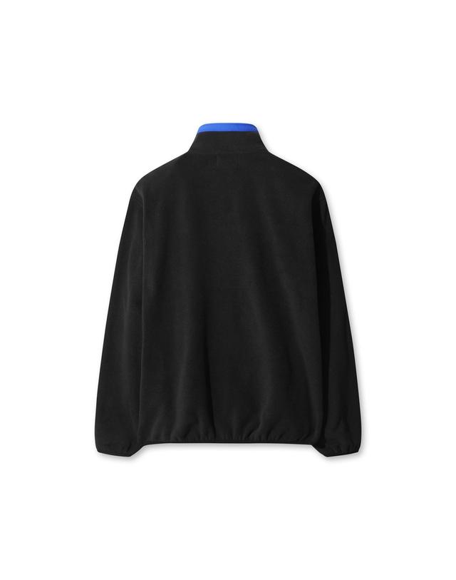 왁 [WAAC] [JONES] Men Polartec Retro Fleece Pullover WMTBW25771BKX 착용컷