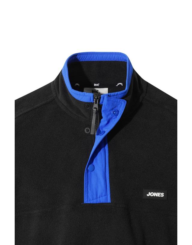 왁 [WAAC] [JONES] Men Polartec Retro Fleece Pullover WMTBW25771BKX 착용컷