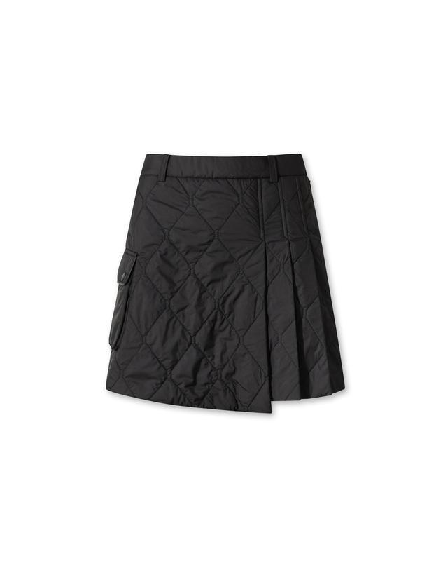왁 [WAAC] Women Wedge padded wrap skort WWKCW25706BKX 착용컷