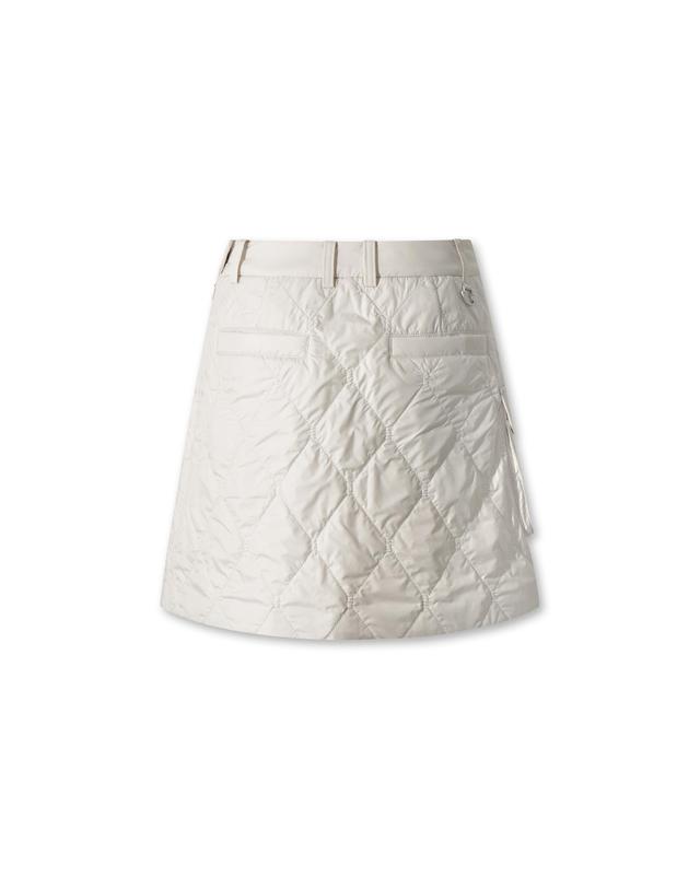 왁 [WAAC] Women Wedge padded wrap skort WWKCW25706IVX 착용컷