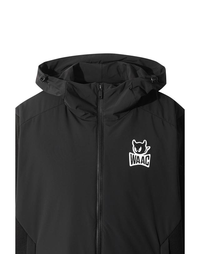 왁 [WAAC] [PLAYERS EDITION] Knit Hybrid Hoodie Jacket WMWAW25702BKX 착용컷