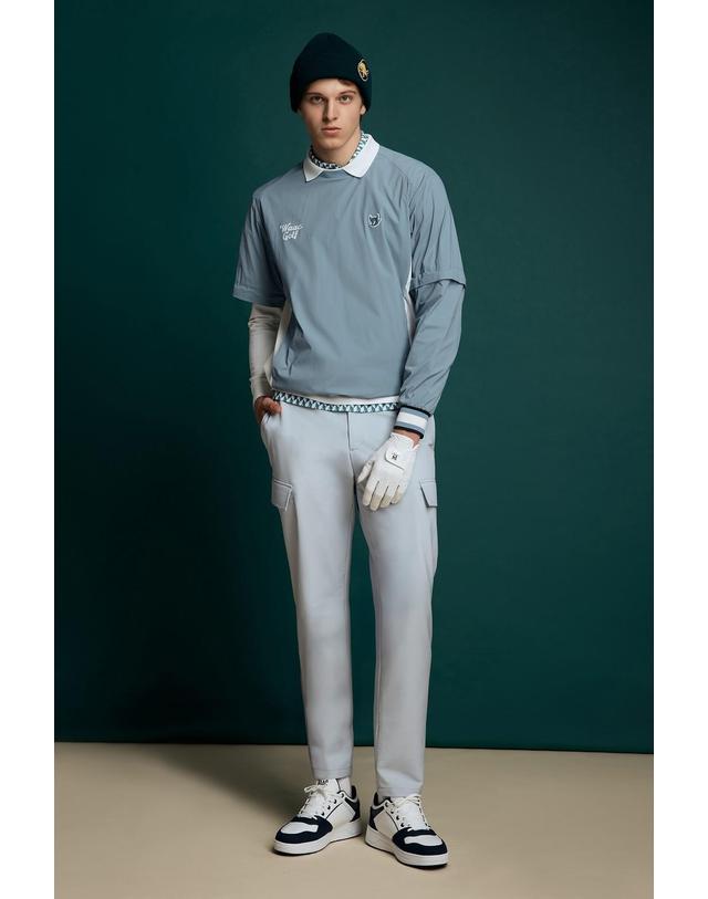 왁 [WAAC] Men Ripstop Tapered Cargo Pants WMPNW25706GYM 착용컷