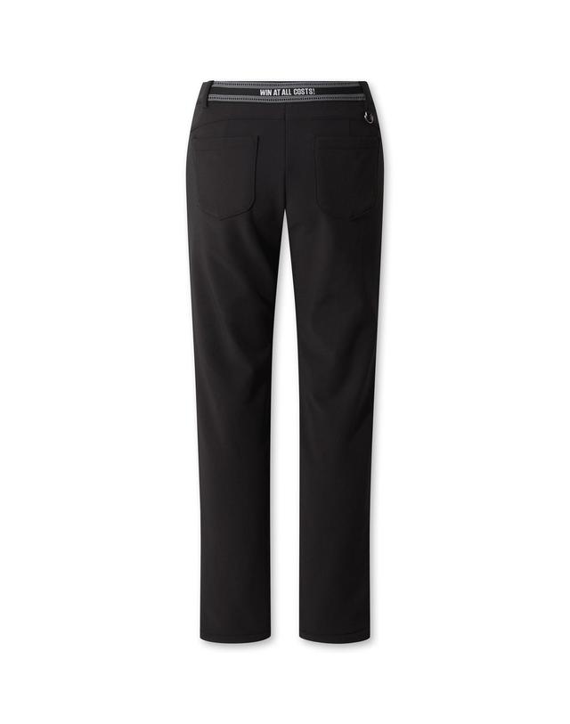 왁 [WAAC] Women Slim fit basic pants WWPNW25706BKX 착용컷