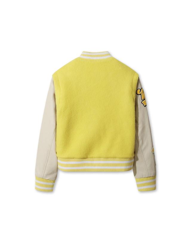 왁 [WAAC] Women Varsity jumper WWUAW25707YEX 착용컷