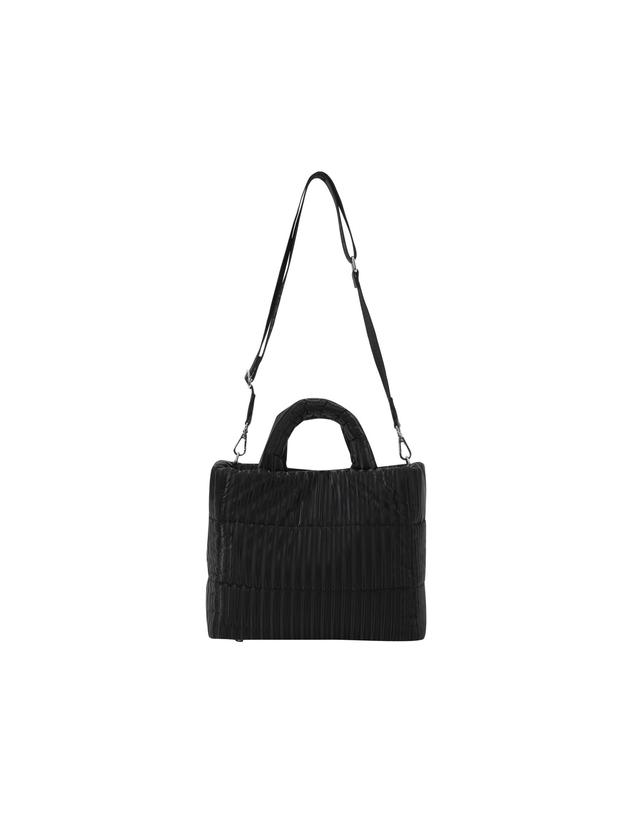 왁 [WAAC] Women Padding Bag WGBAX25710BKX 착용컷
