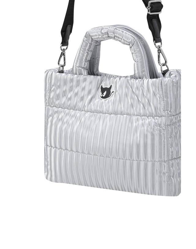 왁 [WAAC] Women Padding Bag WGBAX25710SVX 착용컷