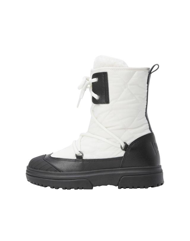 왁 [WAAC] Women WINTER BOOTS WI4GX25710IVX 착용컷