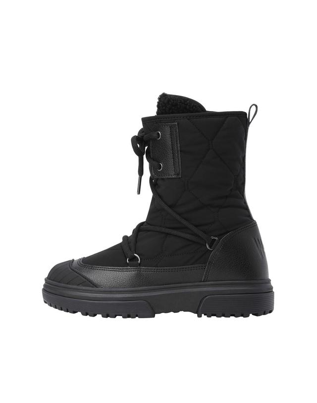 왁 [WAAC] Women WINTER BOOTS WI4GX25710BKX 착용컷
