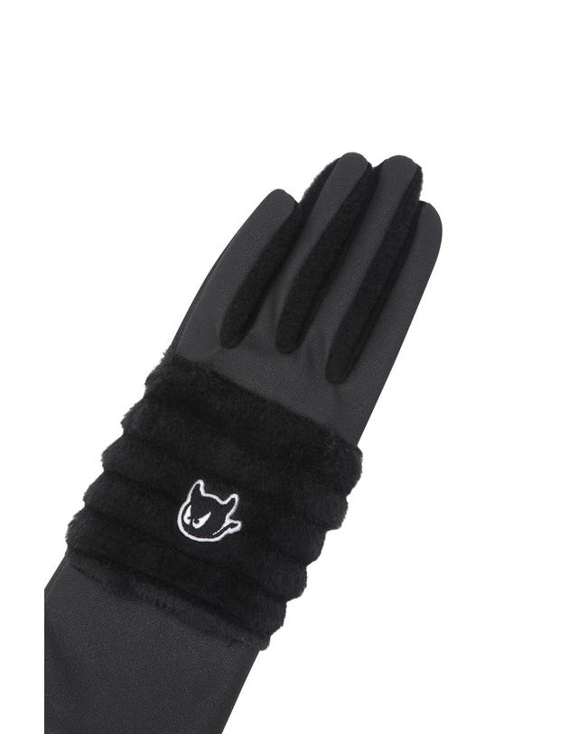 왁 [WAAC] Women Synthetic Leather Golf Gloves(1 Pair) WGHCX25710BKX 착용컷