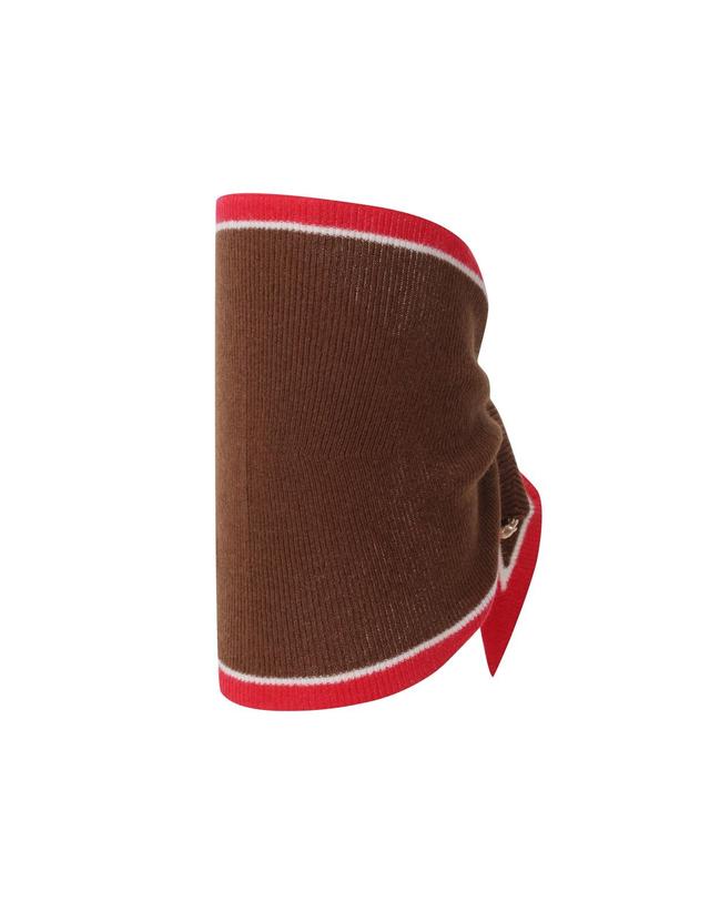왁 [WAAC] Women Cashmere Scarf WGGJX25779BRX 착용컷