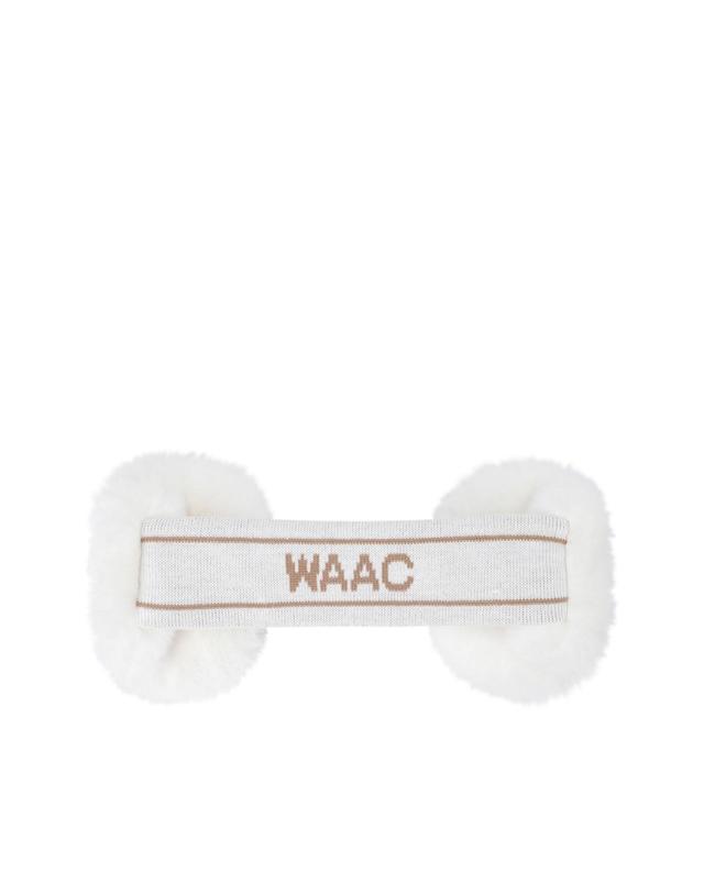 왁 [WAAC] Women Fur Ear Warmer WGGJX25774WHX 착용컷