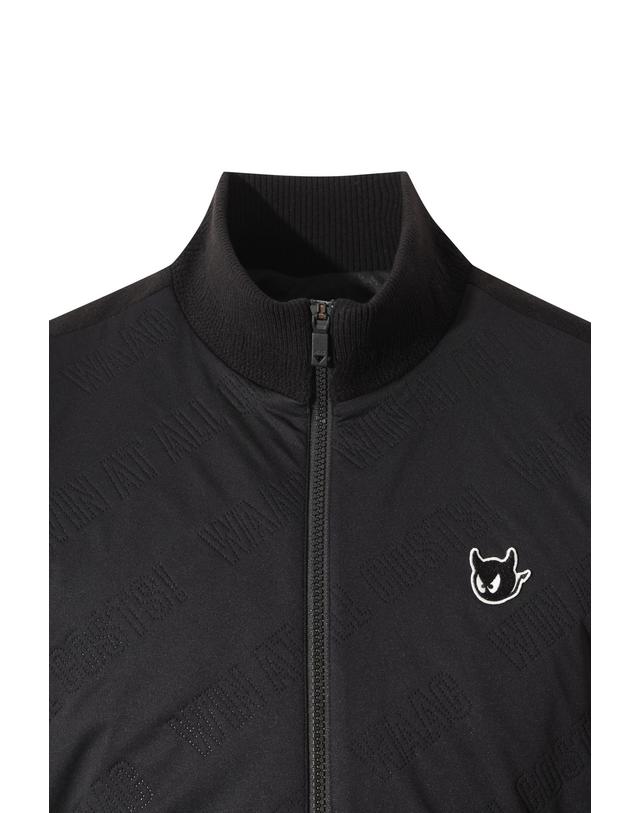 왁 [WAAC] Men Knit Hybrid Padding Vest WMWAW25805BKX 착용컷