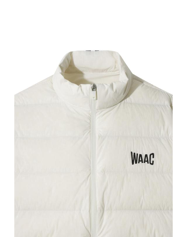 왁 [WAAC] Men Knit Hybrid Down Full Zip Jacket (Niblick) WMUAW25800IVX 착용컷