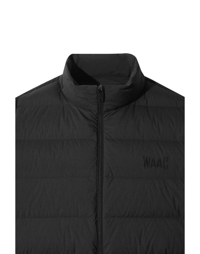 왁 [WAAC] Men Knit Hybrid Down Full Zip Jacket (Niblick) WMUAW25800BKX 착용컷