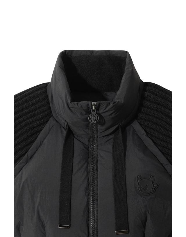 왁 [WAAC] Women Long down vest WWVAW25804BKX 착용컷
