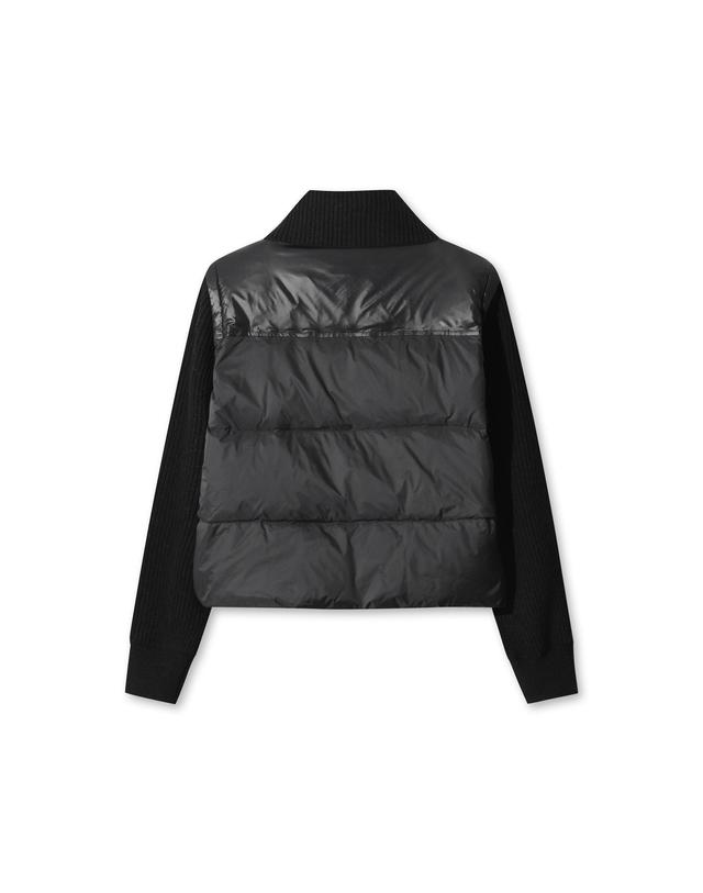 왁 [WAAC] Women Niblick Hybrid down jacket WWUAW25802BKX 착용컷