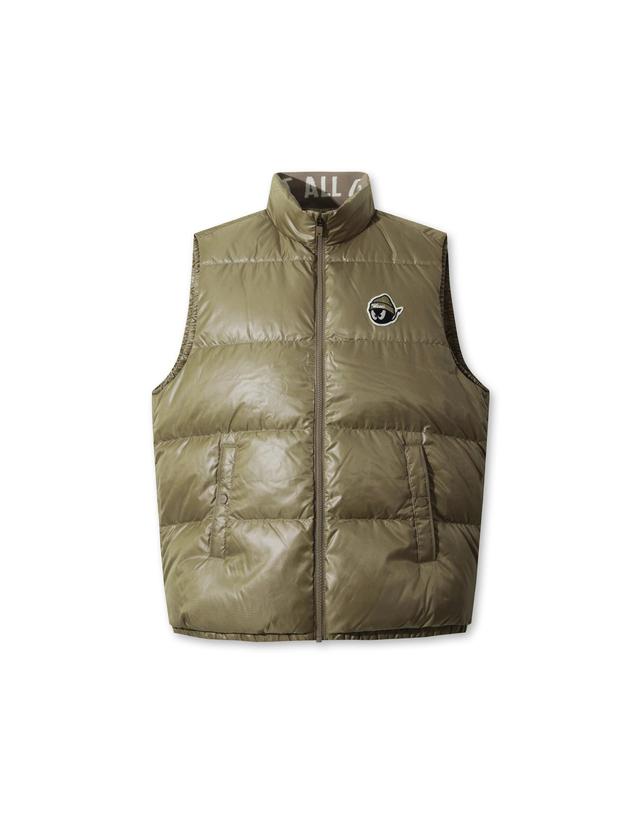 왁 [WAAC] Men WAACKY Down Vest WMVAW25801BRL 착용컷