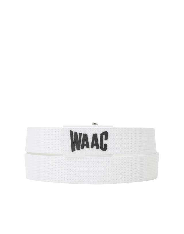 왁 [WAAC] Men Punching Belt WGABX26140WHX 착용컷