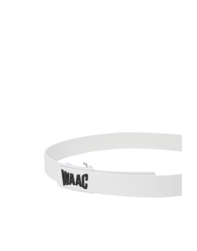 왁 [WAAC] Men Punching Belt WGABX26140WHX 착용컷