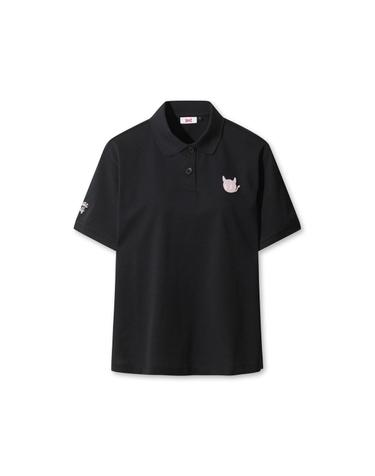 [WAAC] WAAC THE ORIGINAL Women Loose-Fit Polo WWTCM26230BKX