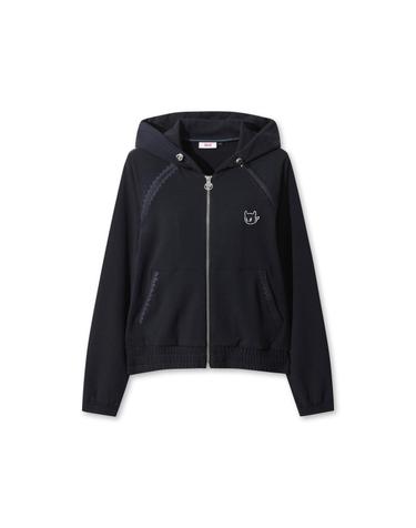 [WAAC] Women Jersey Hooded Jacket WWTBS26121NYD