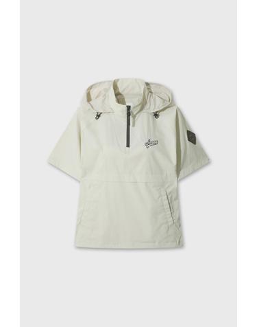 [WAAC] [WAAC X JONES] JONES Women’s Contast Hooded Anorak WWUAM26270BEL