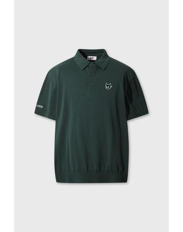 [WAAC] [Exclusive] Men WAACKY Essential Knit Polo WMWAM26901GRD