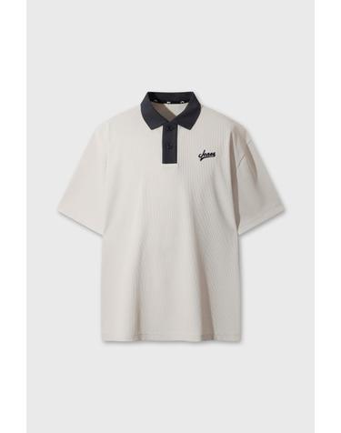 [WAAC X JONES] Mens Loose fit Polo WMTCM26271BEL