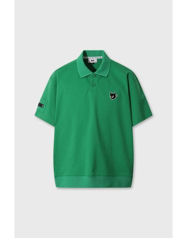 [WAAC] [Exclusive] Men WAACKY Loose Fit Polo Sweatshirt WMTCM26910YGX