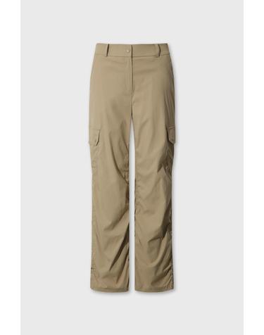[WAAC] Women Shirring Wide pants WWPNM26206BEX