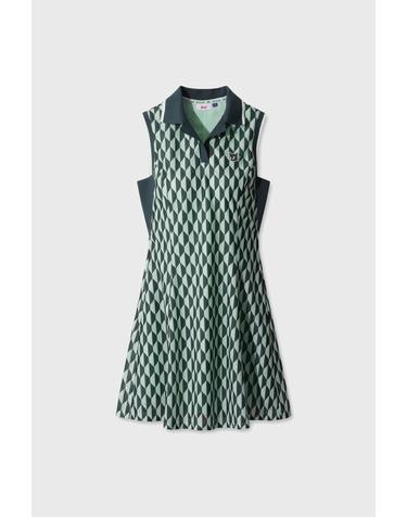 [WAAC] Athletic Optic Block Sleeveless Dress WLTCM26411MIX