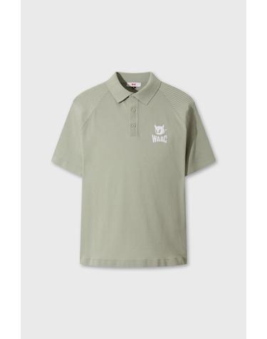 [WAAC] PLAYER EDITION Men Emblem Knit Polo WMWAM26200KHL