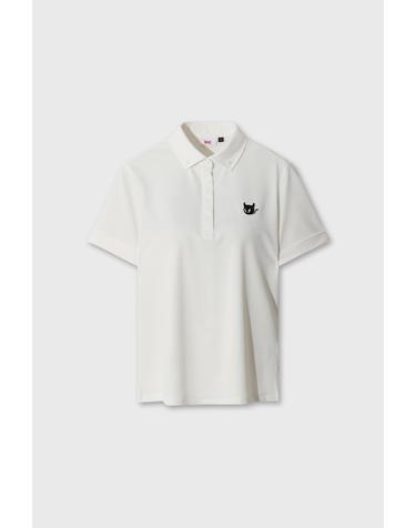 [WAAC] Women Turn-up Cuff Pique Polo WWTCA26600IVX